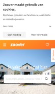 How zoover.nl looks like on a mobile device such as an iPhone.