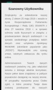 How zszywka.pl looks like on a mobile device such as an iPhone.