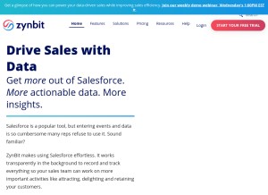 How zynbit.com looks like on a tablet such as an iPad.